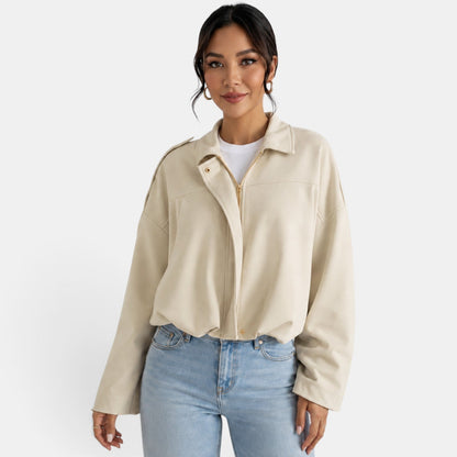 Women's suede jacket – Chic and elegant autumn style