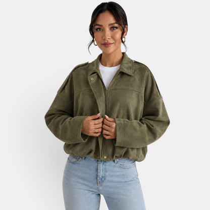Women's suede jacket – Chic and elegant autumn style