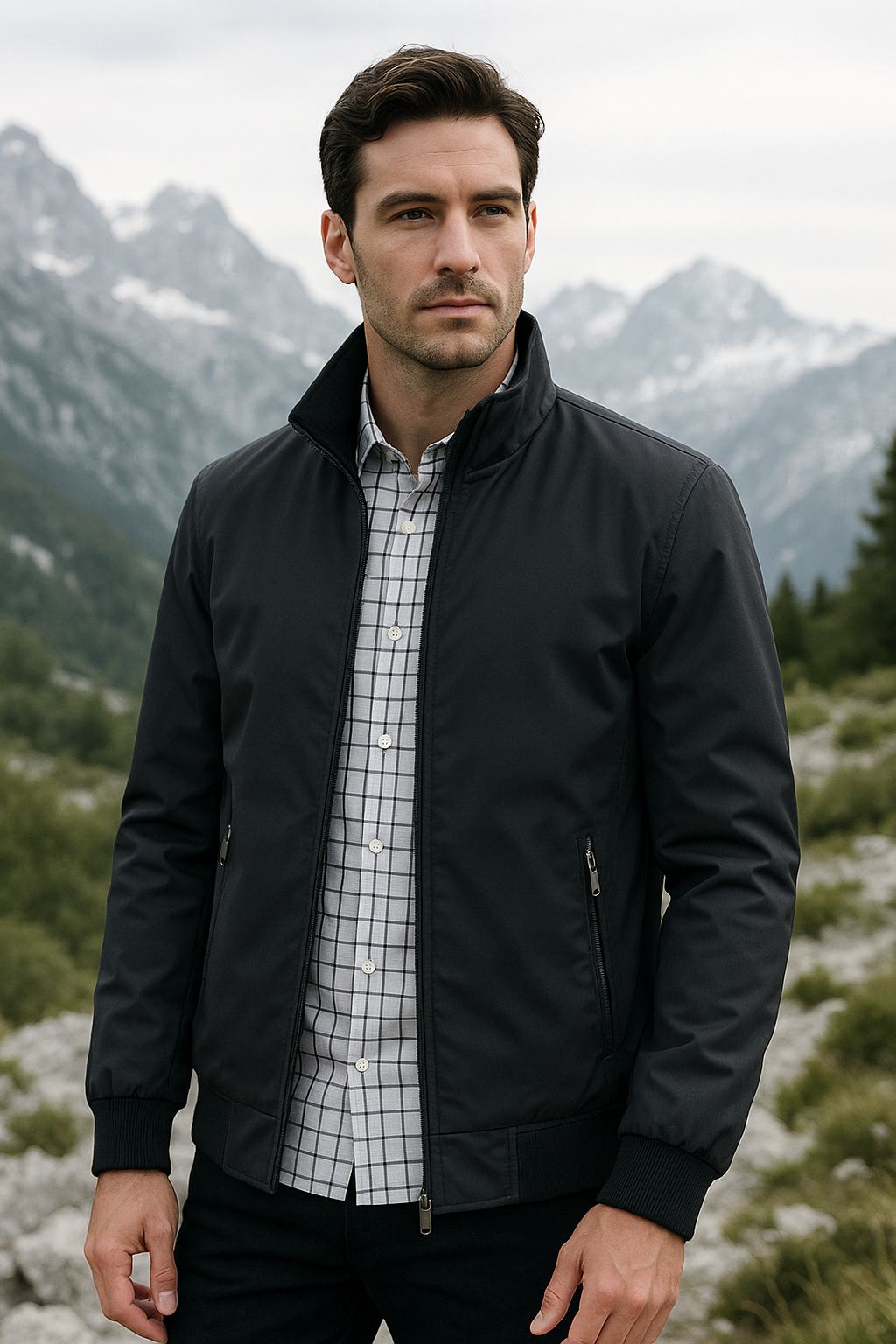 Giacca da uomo antivento estiva – Capo casual leggero ed elegante