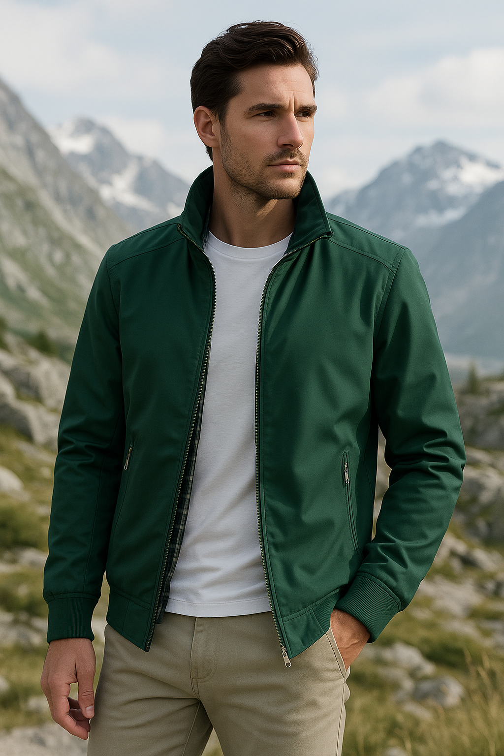 Giacca da uomo antivento estiva – Capo casual leggero ed elegante