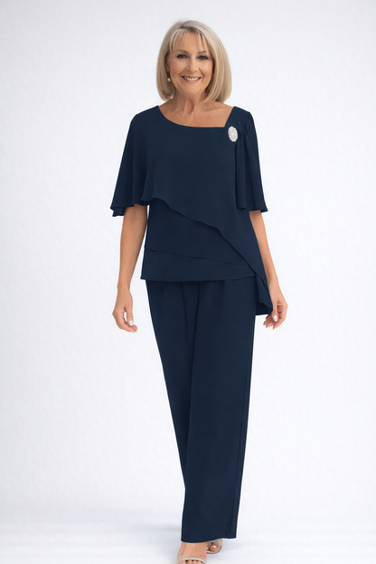 Ensemble deux pièces élégant pour femme – Style chic et sophistiqué pour les soirées au bureau