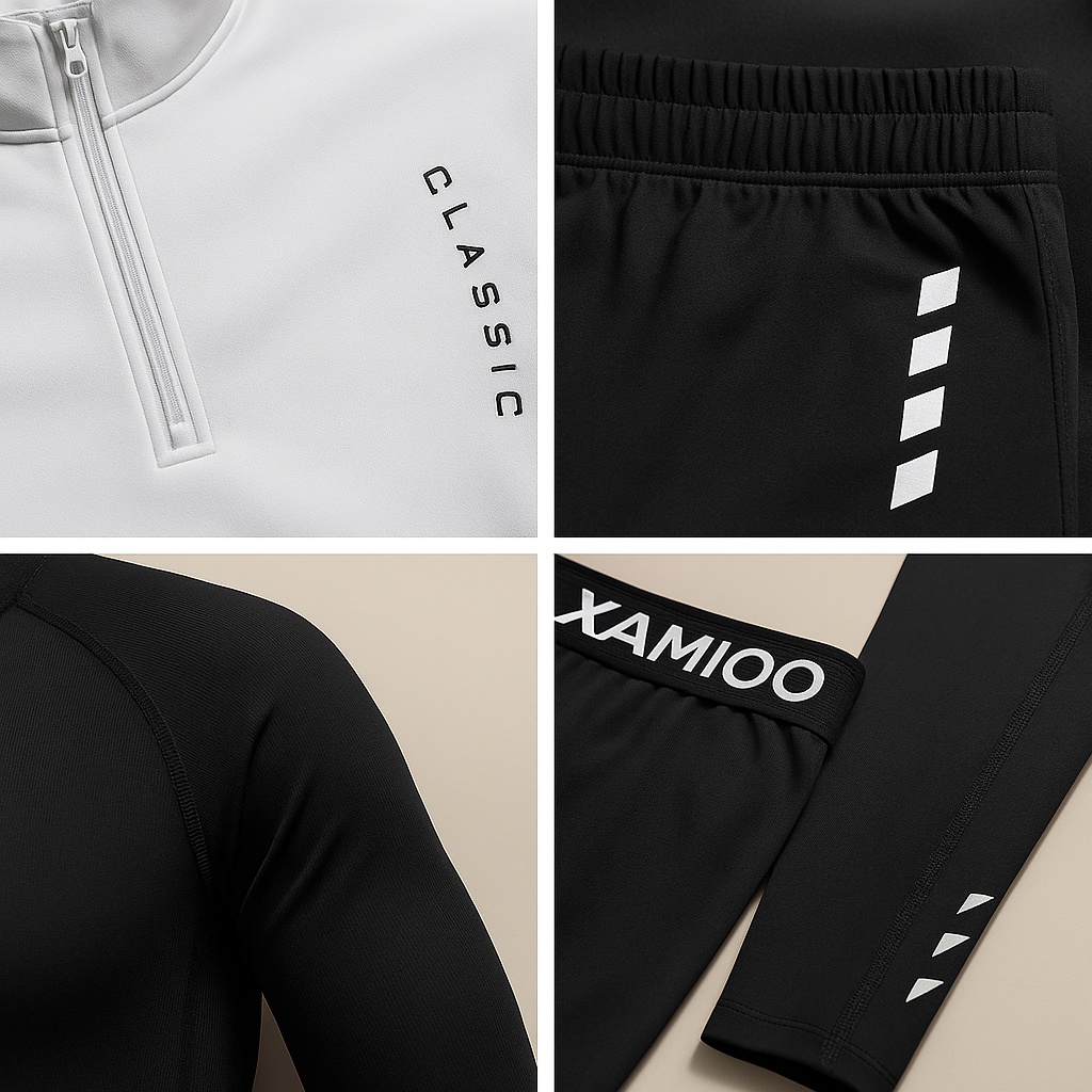 CloudMove Men's Sport Set 4 Pieces – Comfortable Activewear