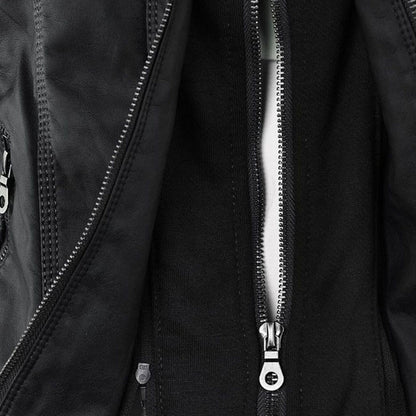 Veste Zippée Imperméable pour Femme avec Capuche – Manteau Léger Stylé et Résistant à la Pluie