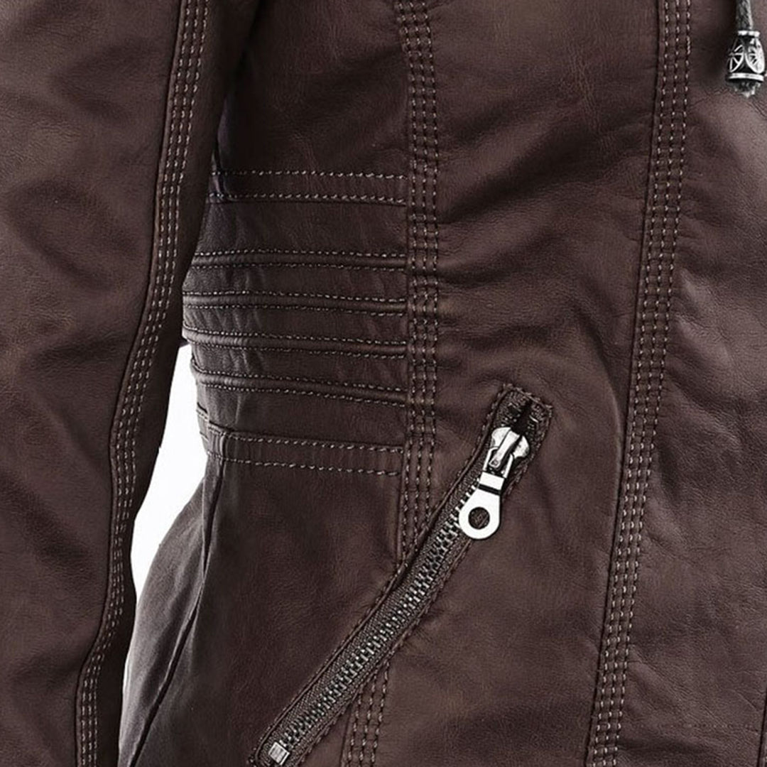 Veste Zippée Imperméable pour Femme avec Capuche – Manteau Léger Stylé et Résistant à la Pluie
