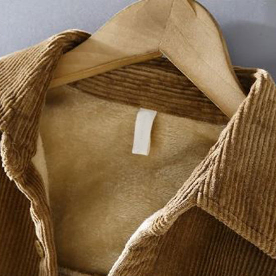 Veste en Polaire - Classique - Côtelée - Idéale pour l’Hiver