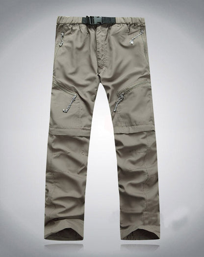 Pantalon Convertible Zippé Premium pour Homme – Cargo Utilitaire de Randonnée