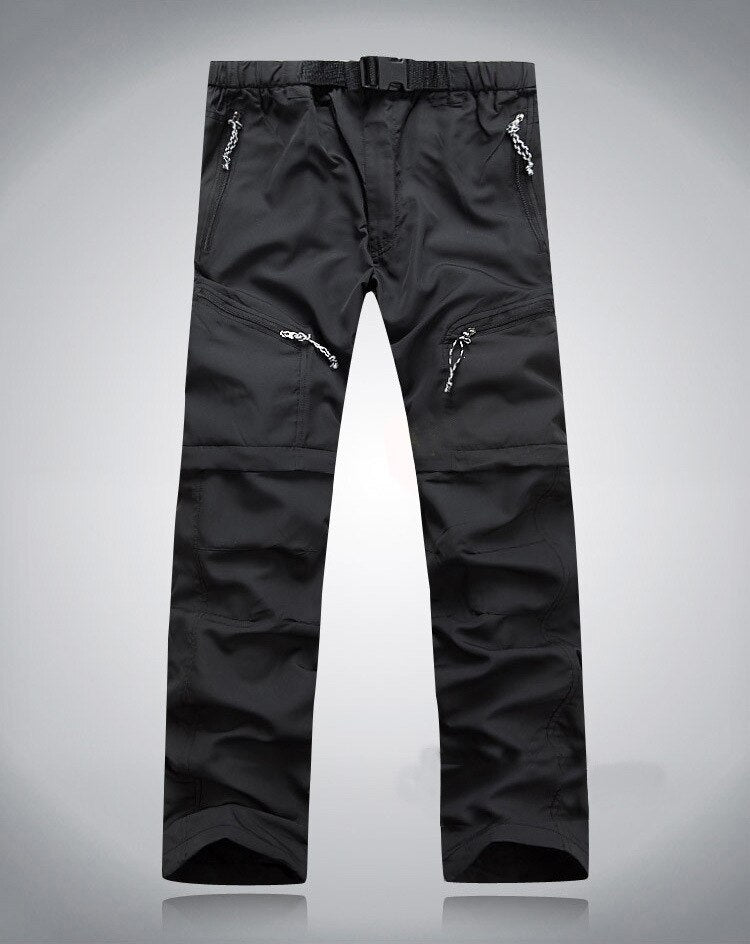 Pantalon Convertible Zippé Premium pour Homme – Cargo Utilitaire de Randonnée