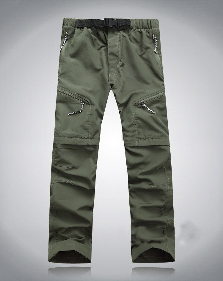 Pantalon Convertible Zippé Premium pour Homme – Cargo Utilitaire de Randonnée