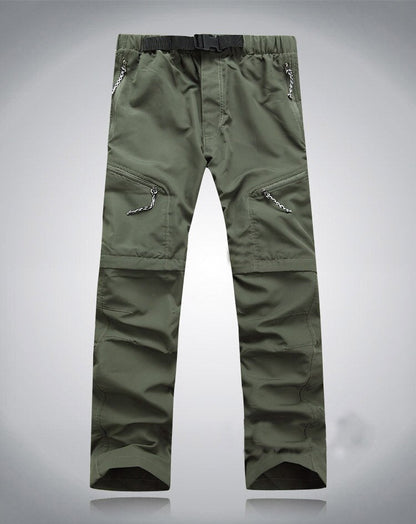 Pantalon Convertible Zippé Premium pour Homme – Cargo Utilitaire de Randonnée