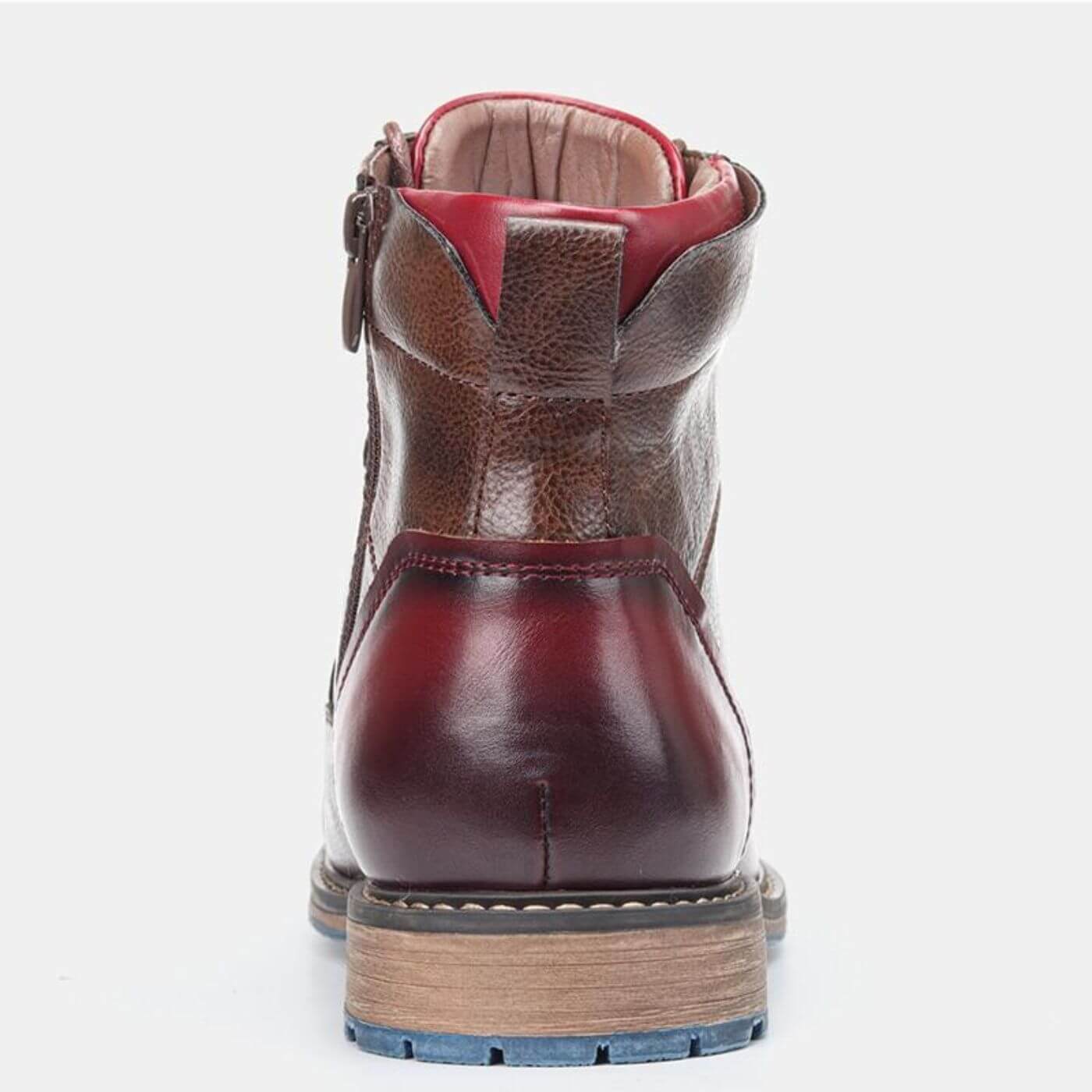 Bottes Oxford en Cuir Homme – Chaussures à Lacets Robustes