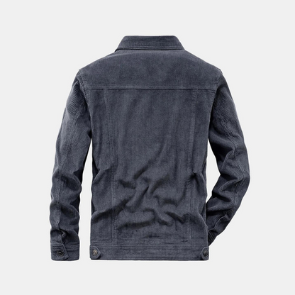 Veste Homme en Velours Côtelé – Style Élégant et Confort Fonctionnel