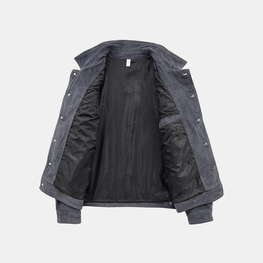 Veste Homme en Velours Côtelé – Style Élégant et Confort Fonctionnel