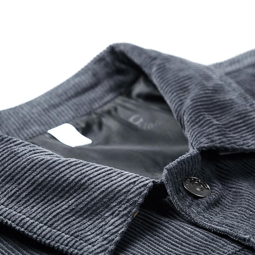 Veste Homme en Velours Côtelé – Style Élégant et Confort Fonctionnel