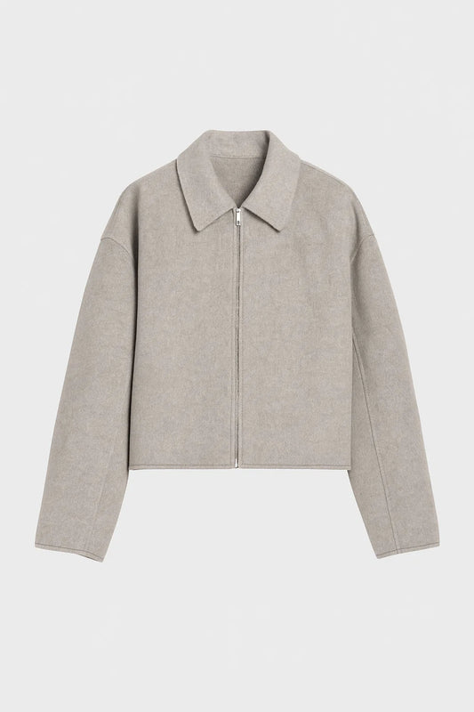 Veste minimaliste femme avec col - Chic et simple