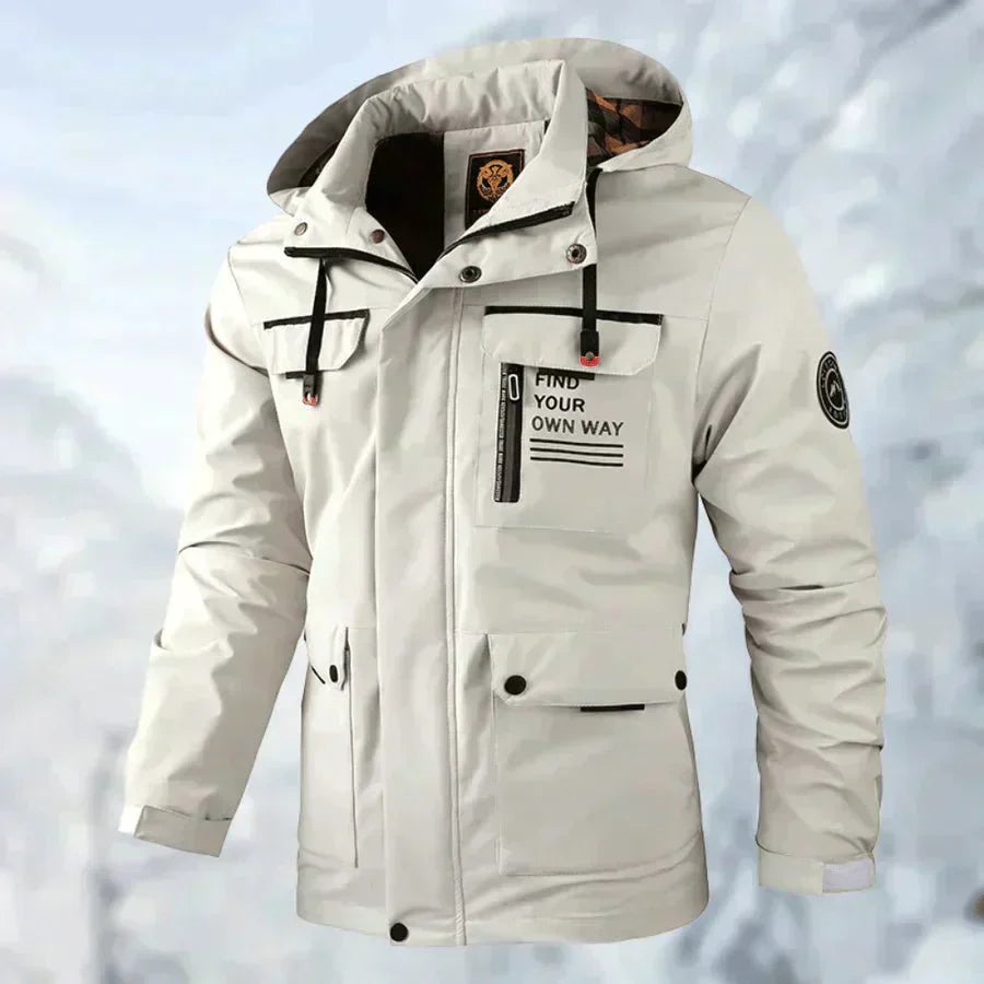 Veste Imperméable et Coupe-Vent pour Homme – Manteau de Plein Air Confortable