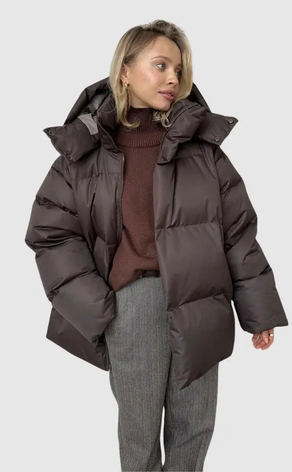 Veste Doudoune Chaude Femme - Manteau d’Hiver Haute Qualité  Stylé et Confortable