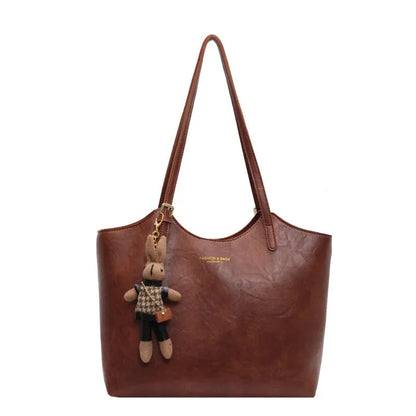Sac à Bandoulière Élégant en Cuir Végan pour Femme – Sac Quotidien Polyvalent
