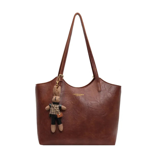 Sac à Bandoulière Élégant en Cuir Végan pour Femme – Sac Quotidien Polyvalent