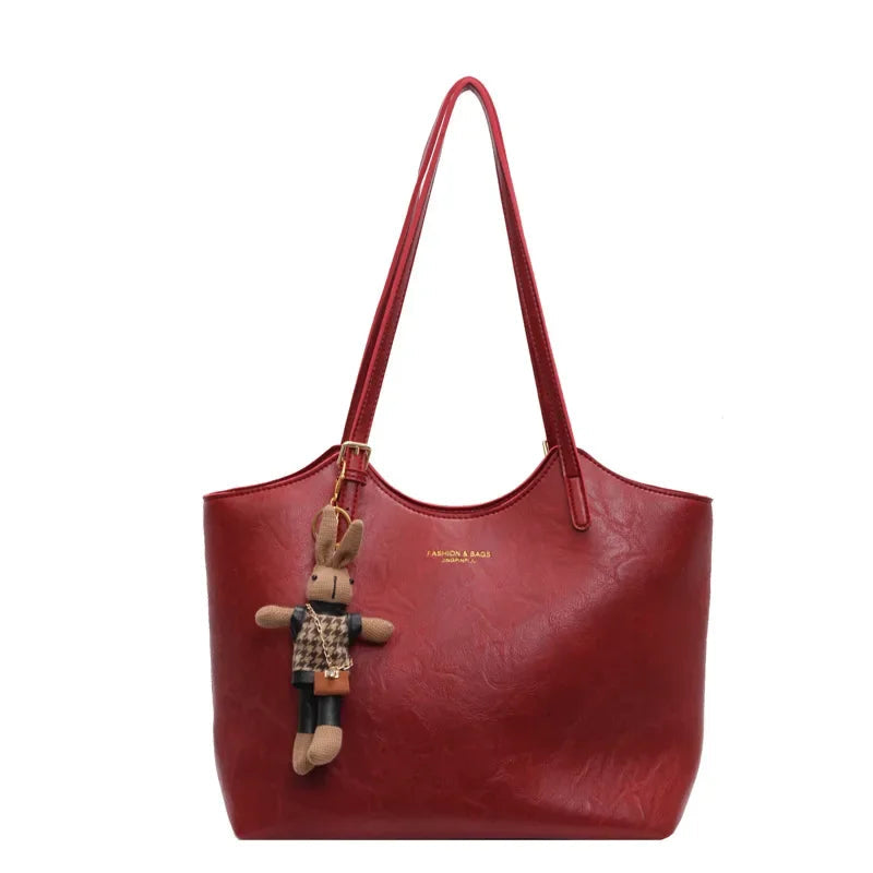 Sac à Bandoulière Élégant en Cuir Végan pour Femme – Sac Quotidien Polyvalent