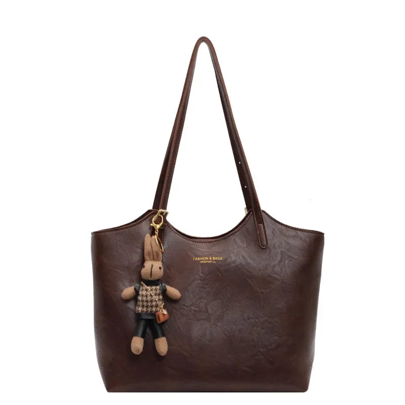 Sac à Bandoulière Élégant en Cuir Végan pour Femme – Sac Quotidien Polyvalent