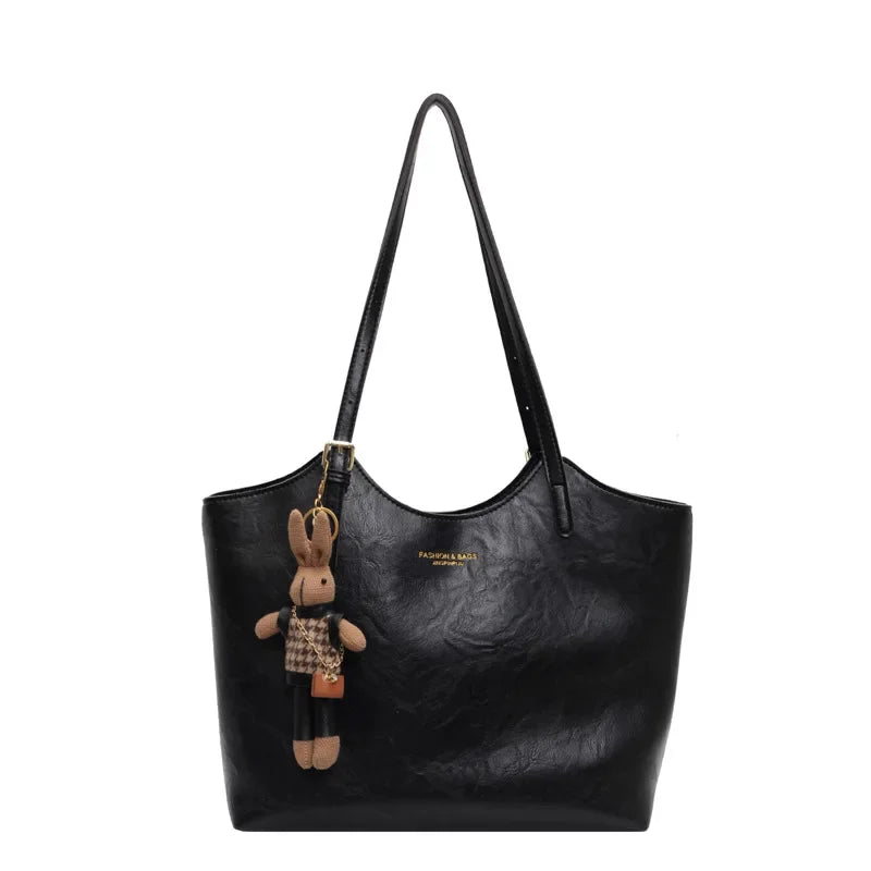 Sac à Bandoulière Élégant en Cuir Végan pour Femme – Sac Quotidien Polyvalent