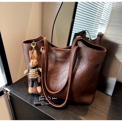 Sac à Bandoulière Élégant en Cuir Végan pour Femme – Sac Quotidien Polyvalent