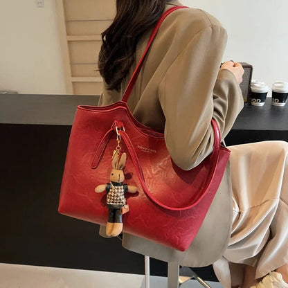 Sac à Bandoulière Élégant en Cuir Végan pour Femme – Sac Quotidien Polyvalent