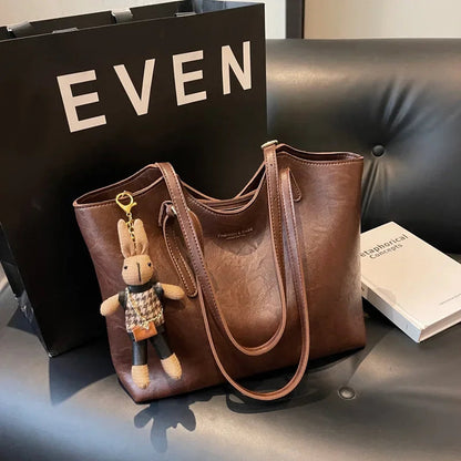 Sac à Bandoulière Élégant en Cuir Végan pour Femme – Sac Quotidien Polyvalent