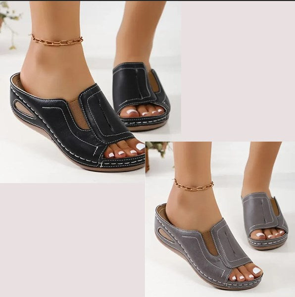 Sandales orthopédiques pour femmes – Confortables, offrant un bon maintien et un style décontracté pour la marche