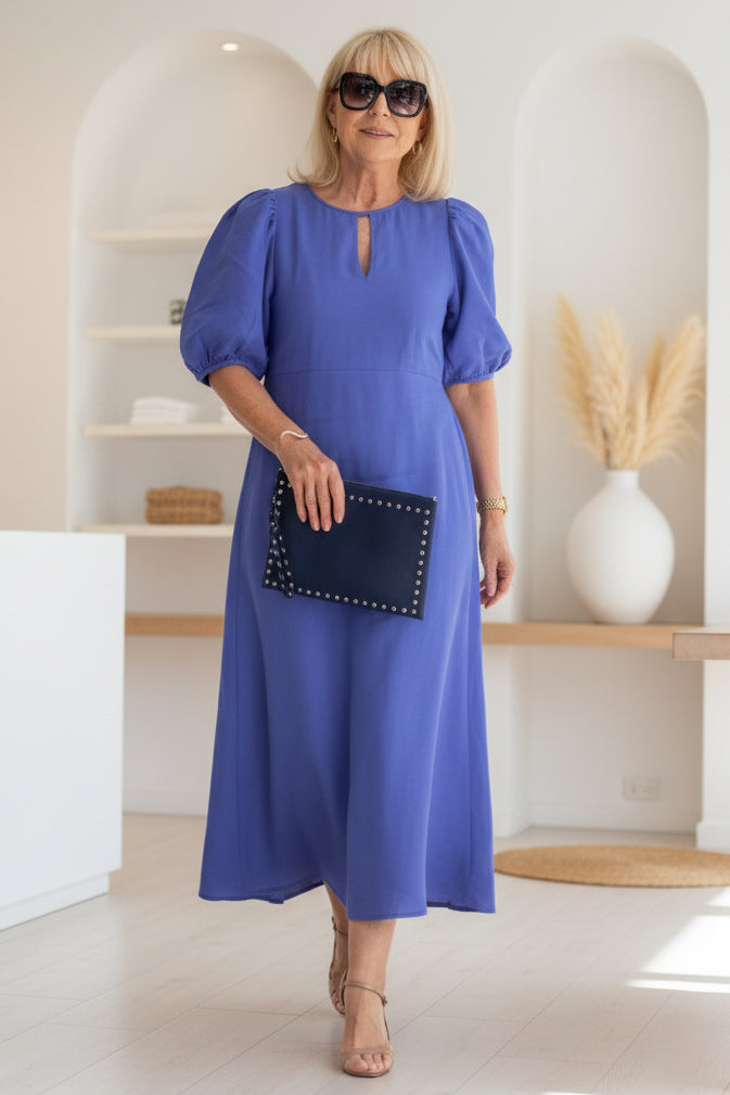 Robe Maxi Noire Élégante Femme – Tenue de Soirée Formelle