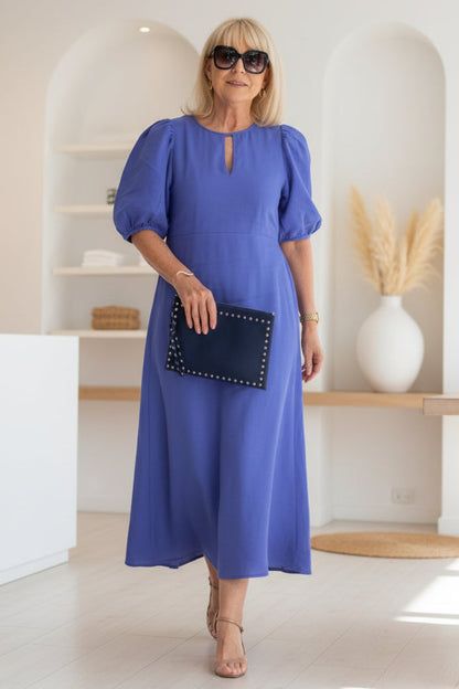 Robe Maxi Noire Élégante Femme – Tenue de Soirée Formelle