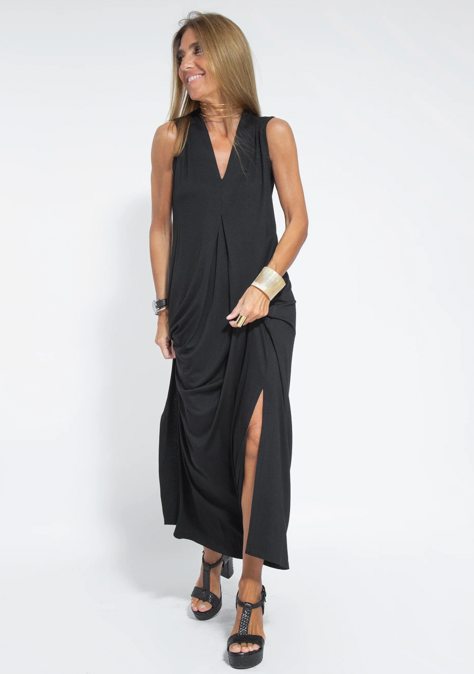 Ensemble Deux-Pièces Élégant pour Femme – Robe et Kimono à Manches Longues d’Été