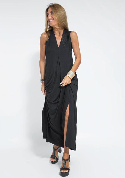 Ensemble Deux-Pièces Élégant pour Femme – Robe et Kimono à Manches Longues d’Été