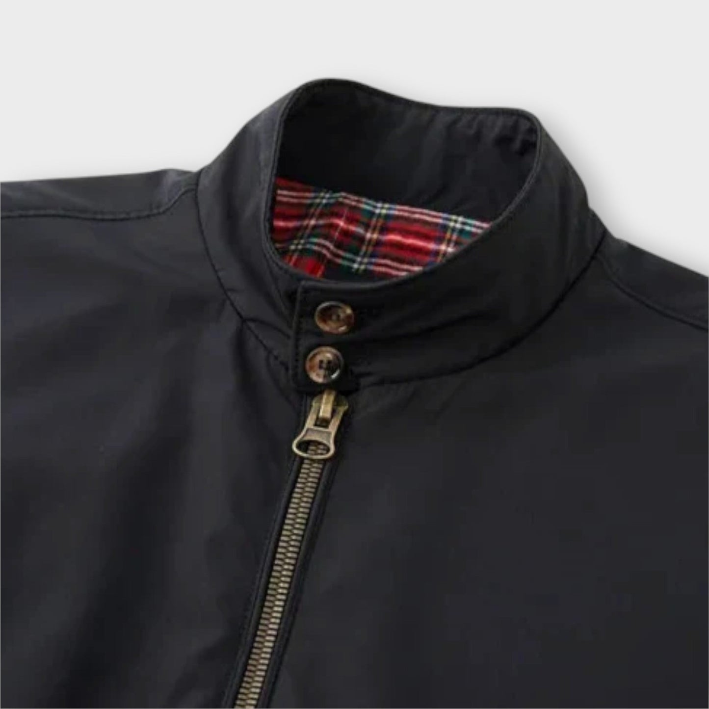 Veste Légère à Fermeture Éclair pour Homme – Col Montant de Transition Veste