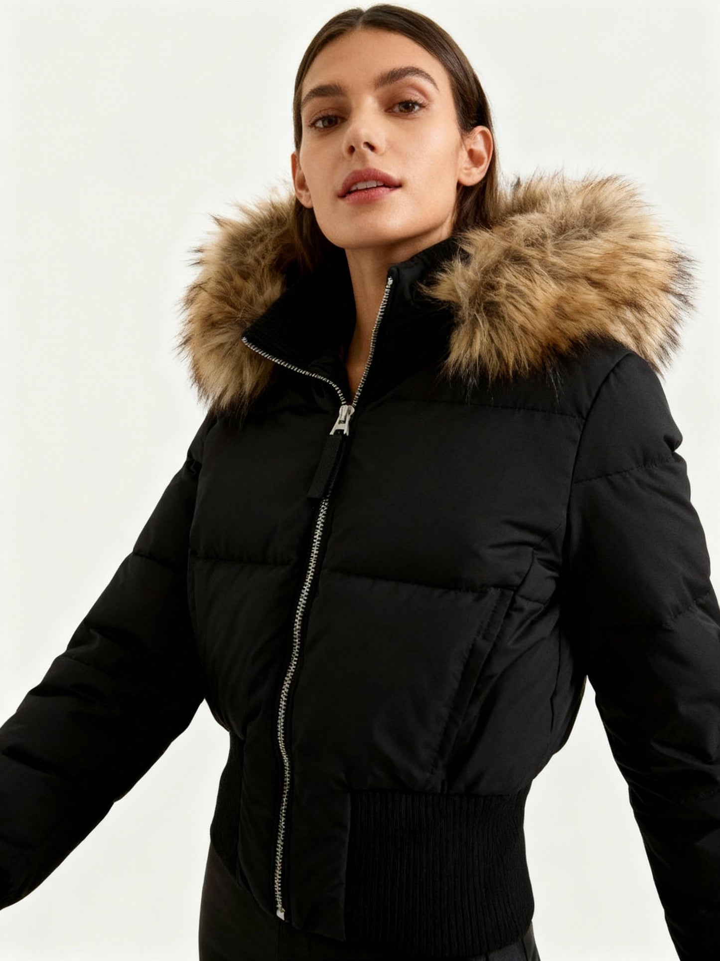 Veste Femme Matelassée Légère Isolée – Manteau Hiver