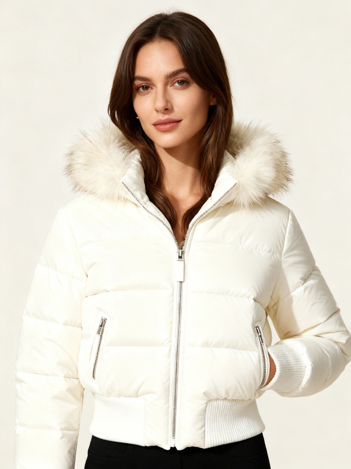Veste Femme Matelassée Légère Isolée – Manteau Hiver