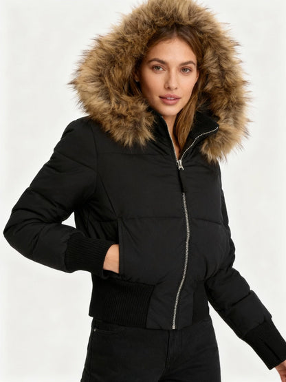 Veste Femme Matelassée Légère Isolée – Manteau Hiver