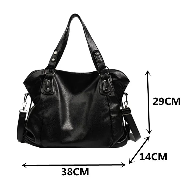 Borsa hobo da donna morbida da portare a spalla - Chic e quotidiana