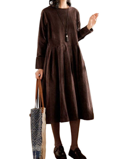 Robe en Velours Zoe – Élégance Intemporelle et Confort Luxueux