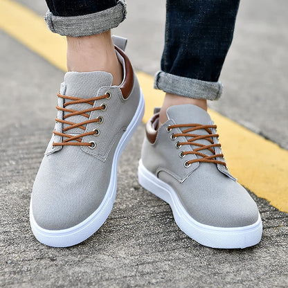 Homme Baskets cool avec semelles blanches