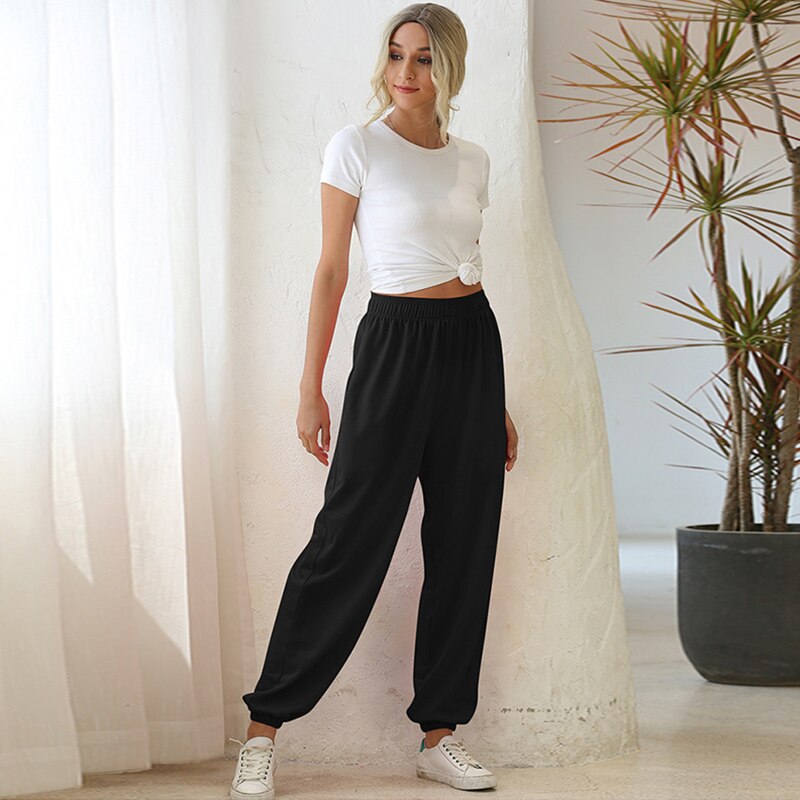 Pantalon de Jogging Confortable en Polaire Femme – Loungewear Épais et Doux