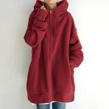 Hoodie chaud oversize pour femmes