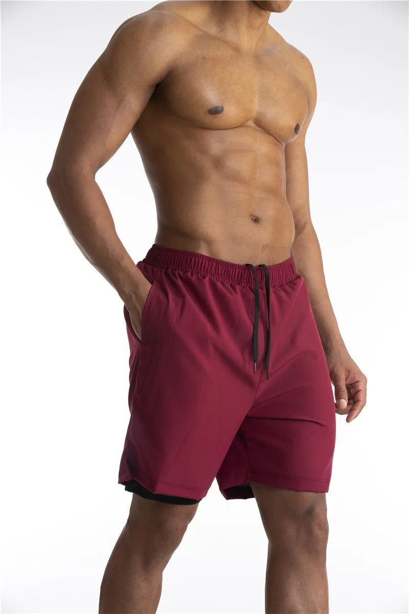 Shorts Athlétiques Premium pour Homme – Shorts avec Doublure Confort et Poche Téléphone