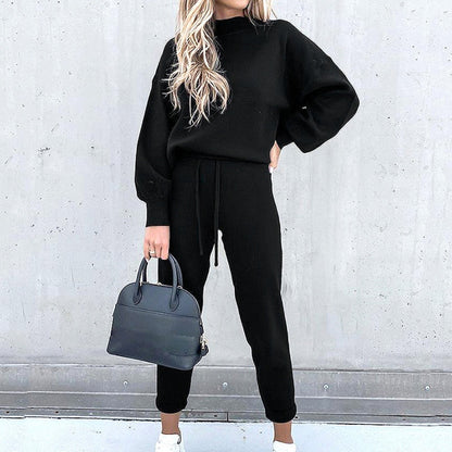 Ensemble de survêtement deux pièces élégant et confortable pour femme