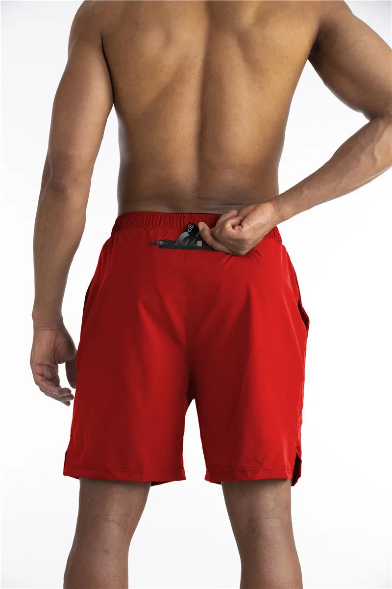 Shorts Athlétiques Premium pour Homme – Shorts avec Doublure Confort et Poche Téléphone