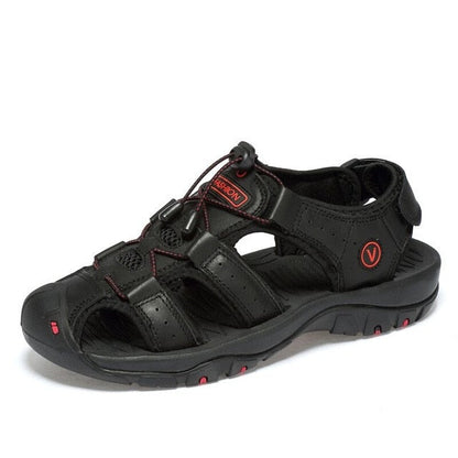 Sandales en cuir | Sandales confortables et élégantes pour homme