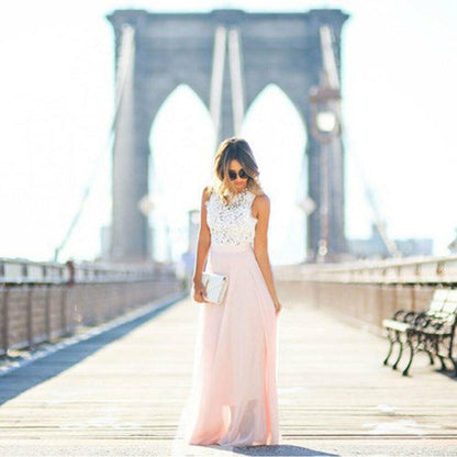 Robe d’été en dentelle élégante pour femme