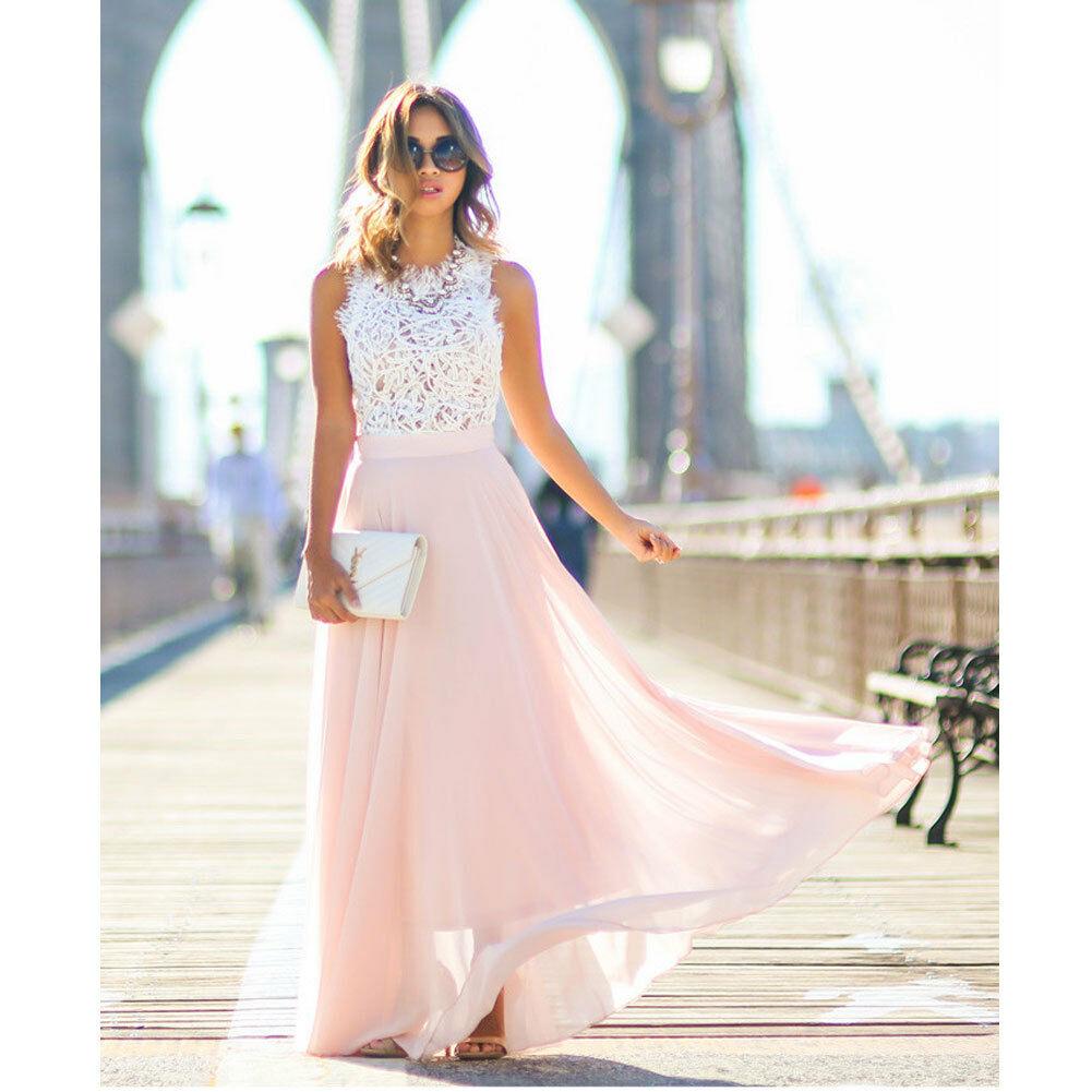 Robe d’été en dentelle élégante pour femme