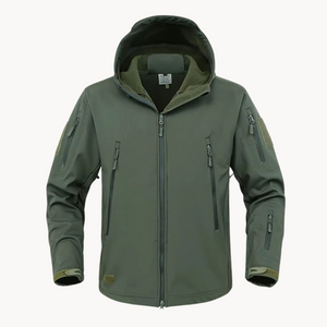 Ultralight Waterproof Hooded Jacket for Men – Zipper Outdoor Clothing