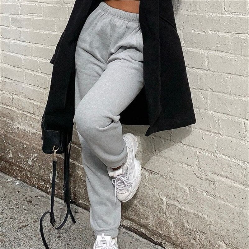 Pantalon de Jogging Confortable en Polaire Femme – Loungewear Épais et Doux
